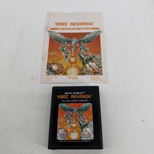 Atari 2600 Yars' Revenge With The Manual